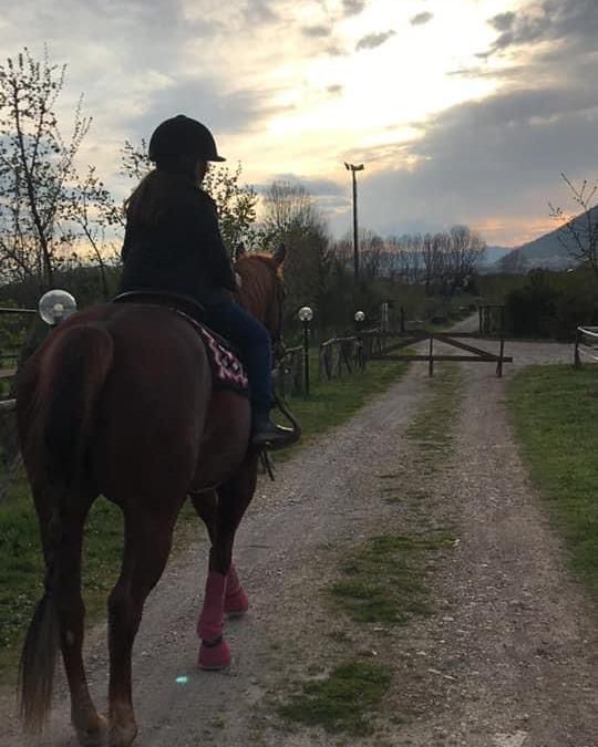Il sogno di Giulia 20 anni “In sella ad un cavallo….verso la vittoria!” Gennaio 2022