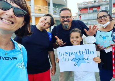 Il sogno di Giulia 8 anni “Incontrare la coppia piu’ famosa del web ” I MECONTROTE” – Giffoni Film Festival (SA) Luglio 2022
