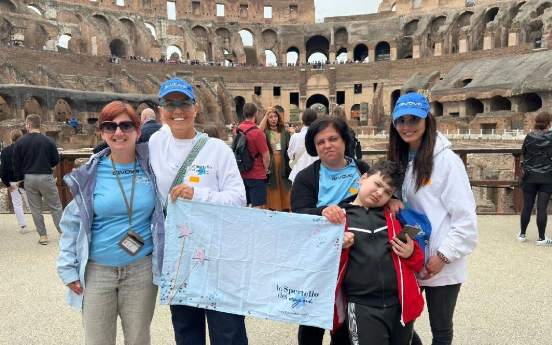 Il sogno del cuore di Maria 45 anni “Vorrei visitare il COLOSSEO insieme a mio figlio” – Roma – maggio 2023