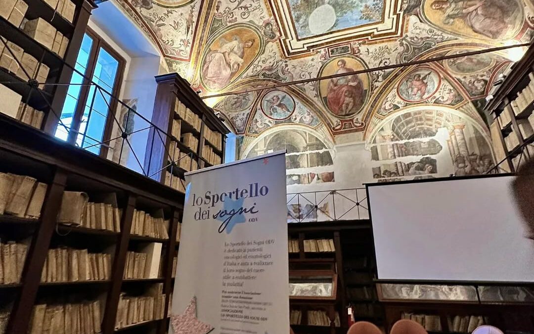 Realizzare i sogni dei pazienti oncologici come espressione di cura e spiritualità.  Dicembre 2023 Archivio di Stato di Napoli