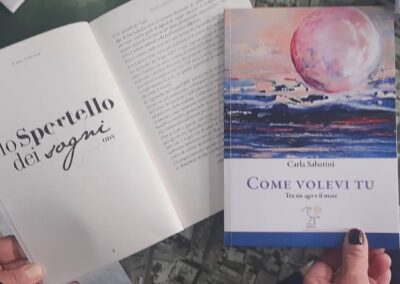 Il sogno di Carla 55 anni “Scrivere un libro sulla mia rinascita come inno alla Vita” dicembre 2023 – Napoli